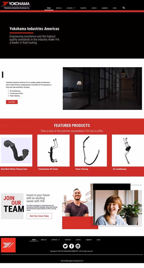 Yokohama-Industries-Americas Homepage 1440px