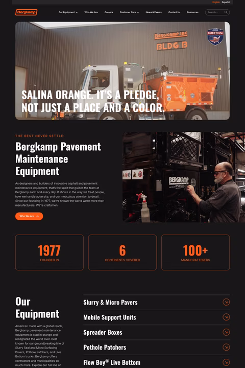 Bergkamp Homepage 1440px