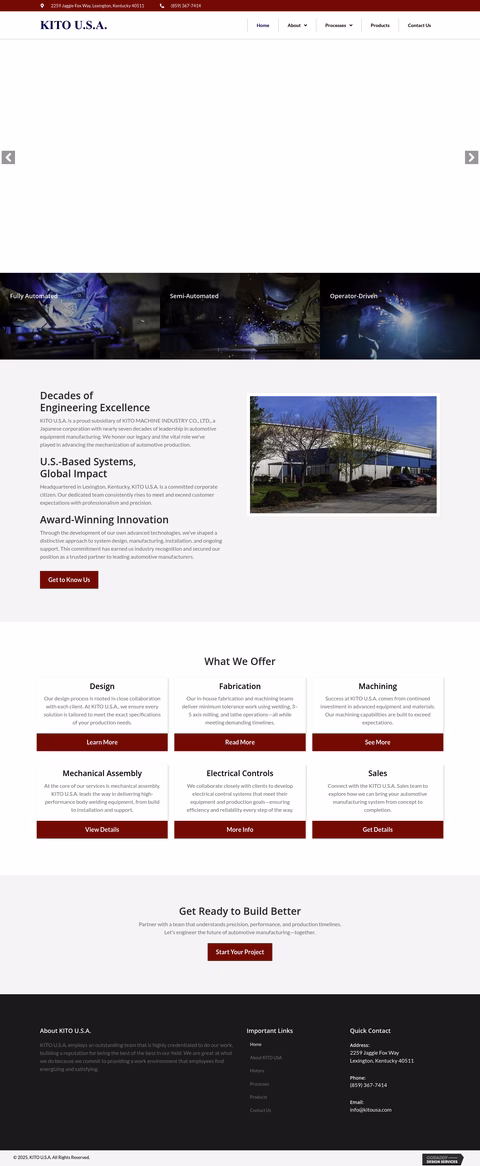 Kito-Usa Homepage 1440px