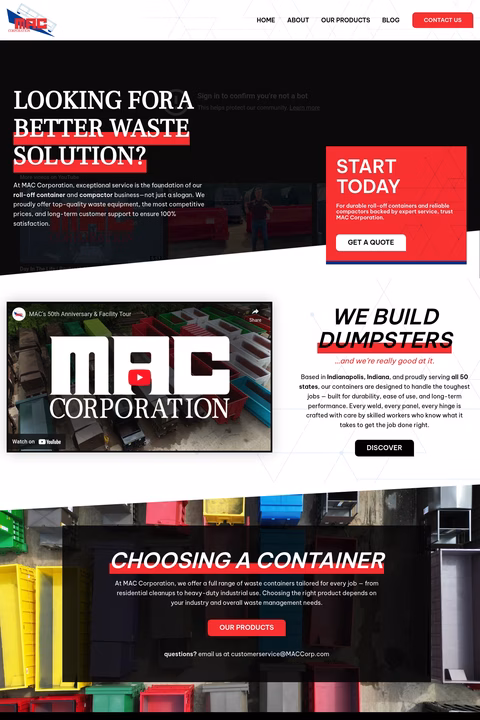 Mac-Corporation Homepage 1440px