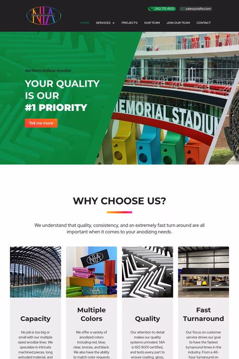 Northern-Indiana-Anodize Homepage 1440px