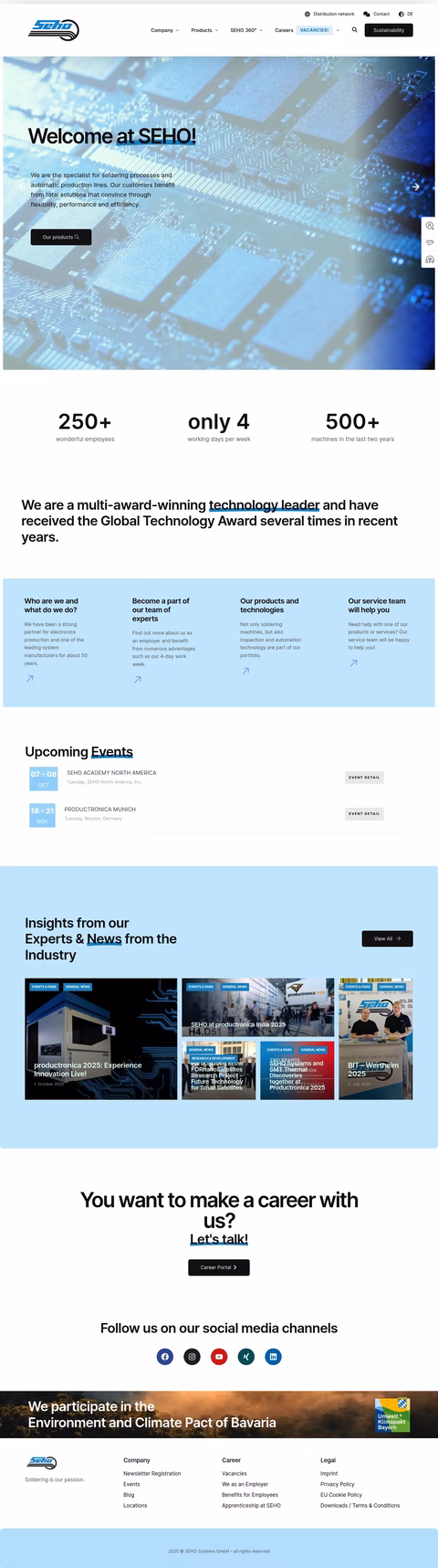 Seho-Systems En/Homepage/ 1440px