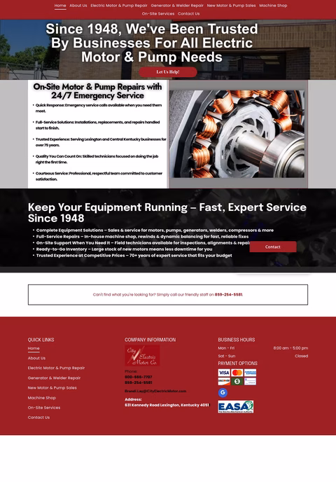 City-Electric-Motor-Company Homepage 1440px