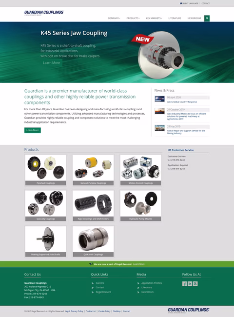 Guardian-Couplings Homepage 1440px