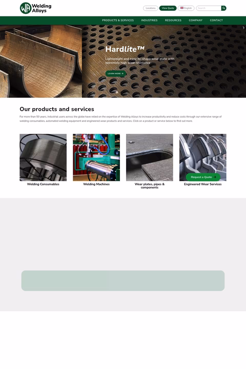Welding-Alloys Homepage 1440px
