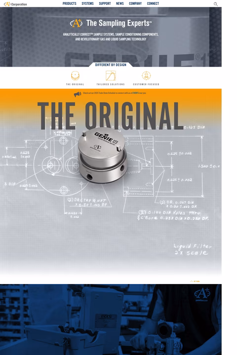 A-Corporation Homepage 1440px