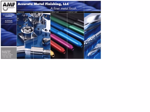 Accurate-Metal-Finishing Homepage 1440px