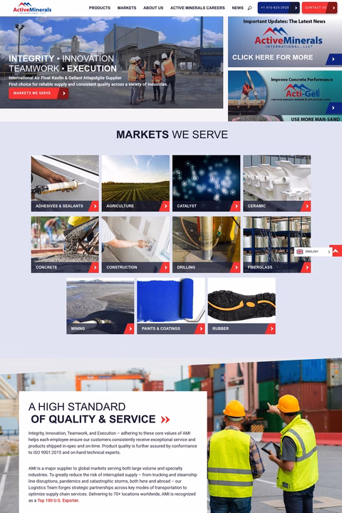 Active-Minerals-International Homepage 1440px