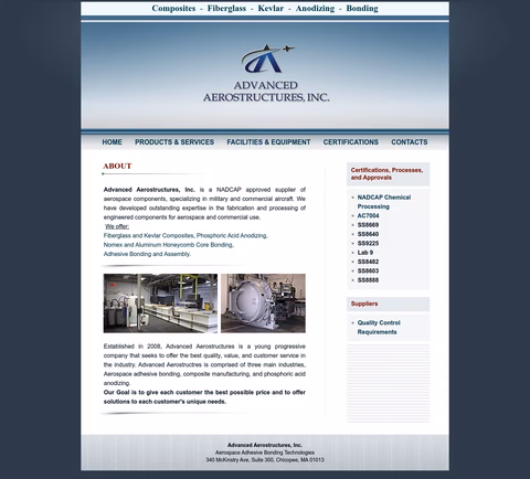 Advanced-Aerostructures Homepage 1440px