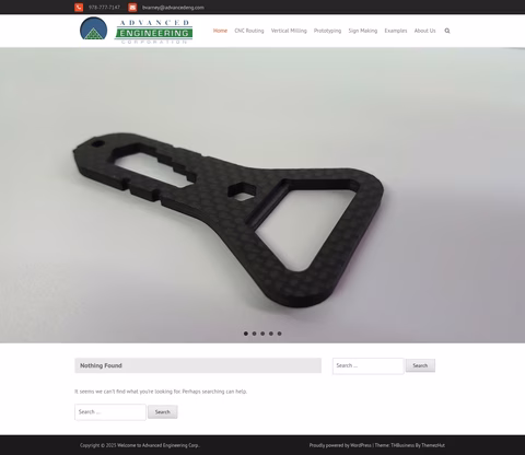 Advanced-Engineering Homepage 1440px