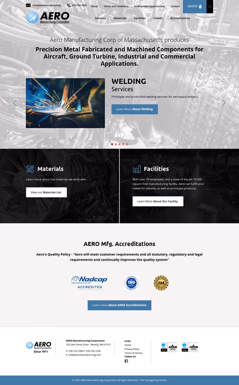Aero-Manufacturing-Corporation Homepage 1440px