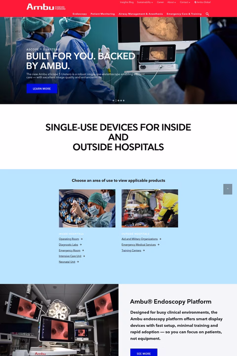 Ambu Homepage 1440px