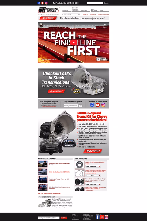Ati-Performance-Products Homepage 1440px
