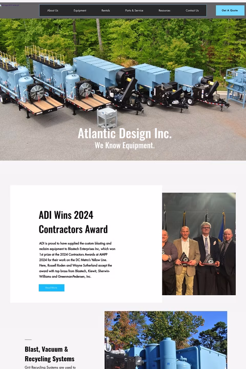 Atlantic-Design-Inc Homepage 1440px