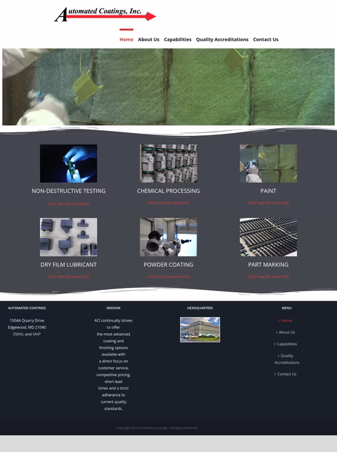 Automated-Coatings Homepage 1440px