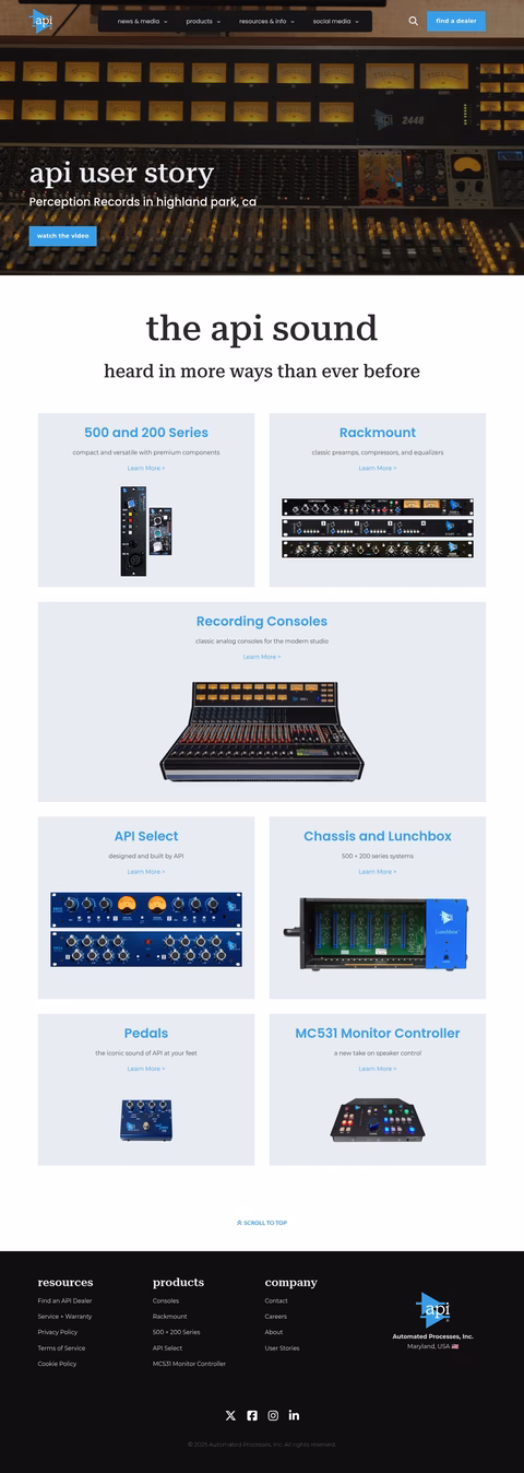 Automated-Processes-Inc Homepage 1440px