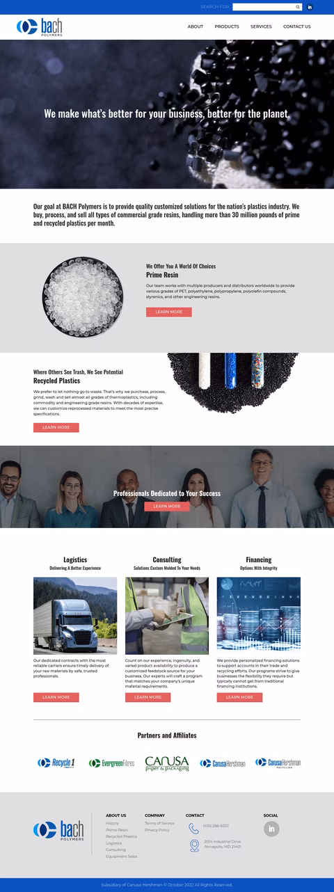 Bach-Polymers Homepage 1440px