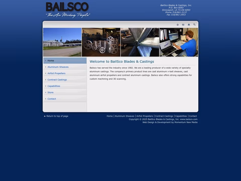 Bailsco-Blades-Castings Homepage 1440px