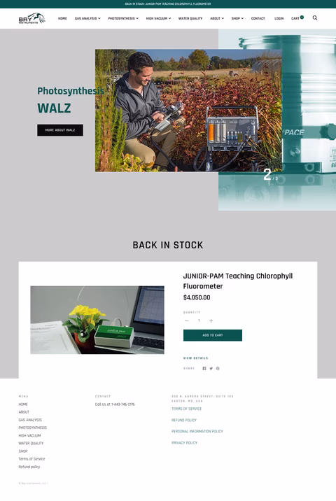 Bay-Instruments Homepage 1440px