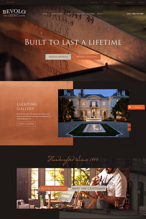 Bevolo-Gas-Electric-Lights Homepage 1440px