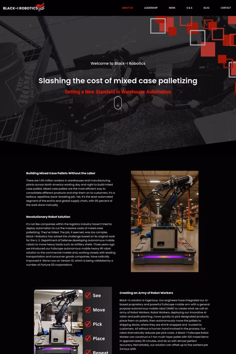 Black-I-Robotics Homepage 1440px