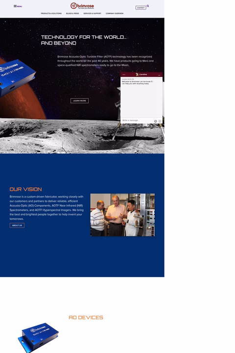 Brimrose Homepage 1440px