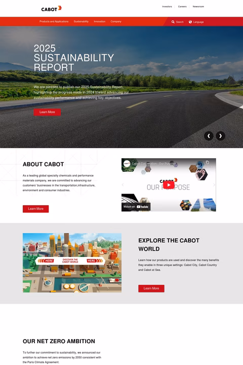 Cabot Homepage 1440px