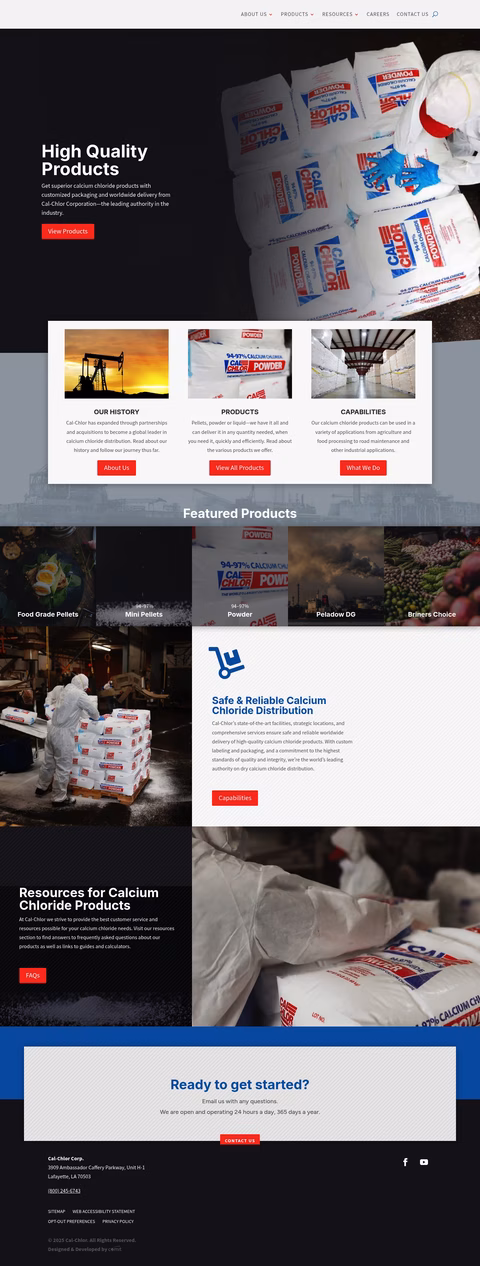 Cal-Chlor Homepage 1440px