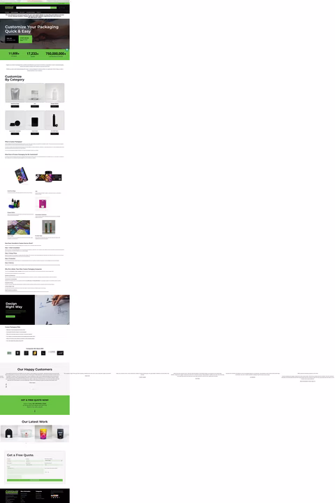 Cannaline Homepage 1440px