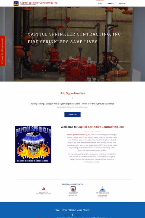 Capitol-Sprinkler-Contracting Homepage 1440px