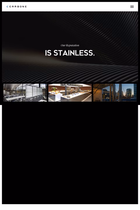 Carbone-Metal-Fabricators Homepage 1440px