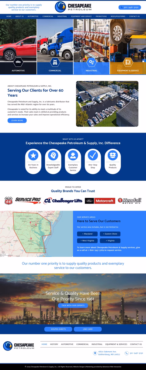Chesapeake-Petroleum-Supply Homepage 1440px