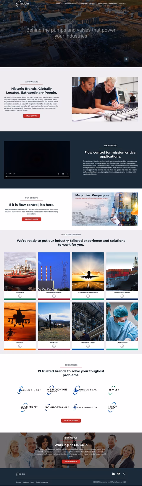 Circor-International Homepage 1440px