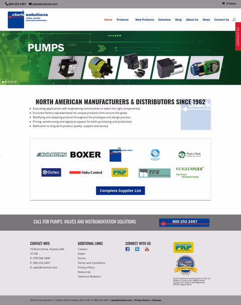 Clark-Solutions Homepage 1440px