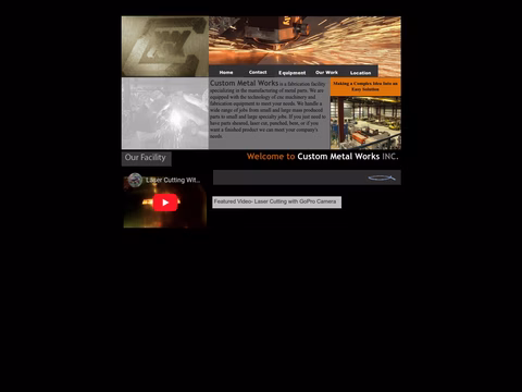 Custom-Metal-Works Homepage 1440px