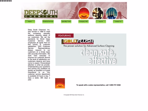 Deep-South-Chemical Homepage 1440px