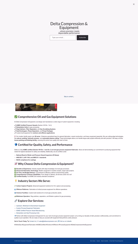 Delta-Compression-Equipment Homepage 1440px