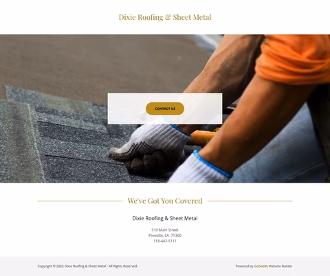 Dixie-Roofing-Sheet-Metal Homepage 1440px