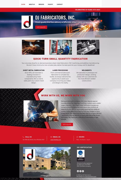 Dj-Fabricators Homepage 1440px