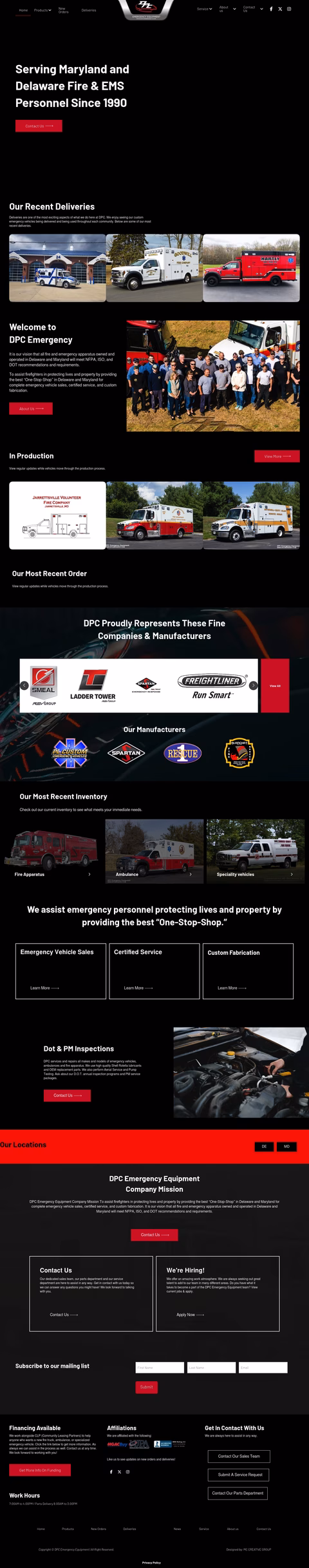 Dpc-Emergency-Equipment Homepage 1440px