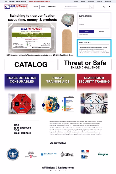 Dsa-Detection Homepage 1440px
