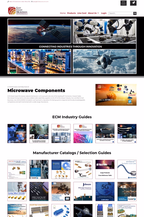East-Coast-Microwave Homepage 1440px