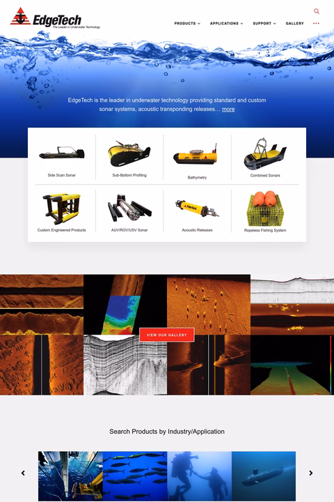 Edgetech Homepage 1440px