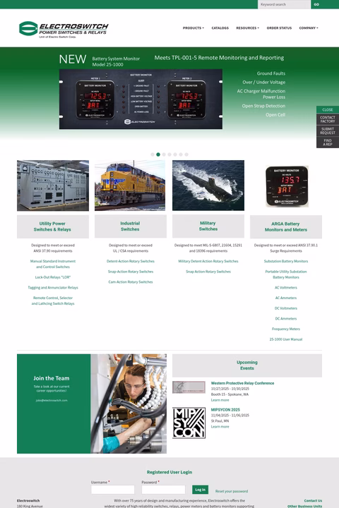 Electroswitch Homepage 1440px
