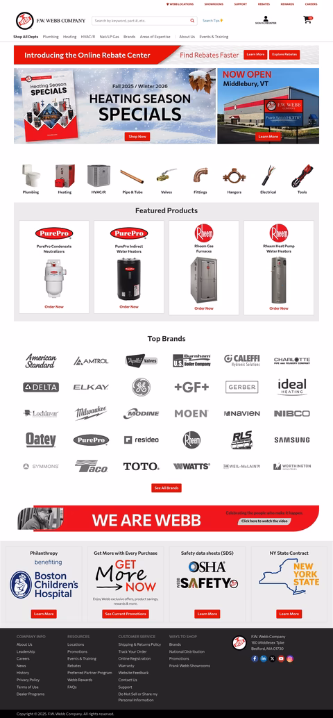 F-W-Webb-Company Homepage 1440px