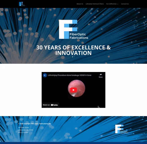 Fiberoptic-Fabrications Homepage 1440px
