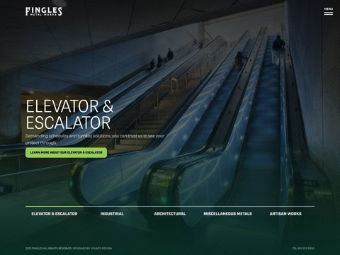 Fingles-Metalworks Homepage 1440px