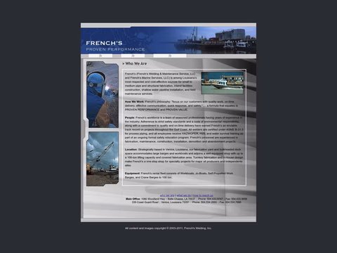 Frenchs-Welding Homepage 1440px