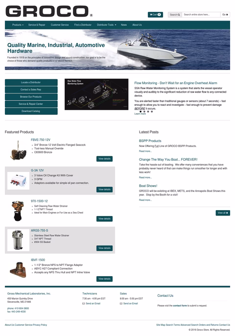 Groco Homepage 1440px