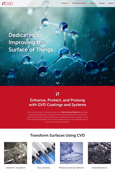 Gvd-Corporation Homepage 1440px